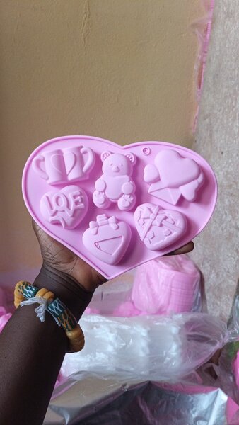 Moule en silicone cœur