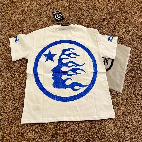 T-shirt blanc Hellstar homme