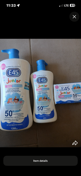 E45 Junior Moisturizing Set