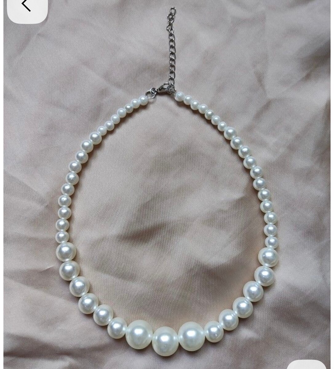 Collier en perles élégantes