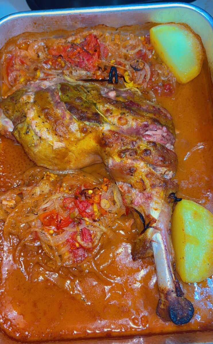 Cuisses de Dinde Marinées Épicées