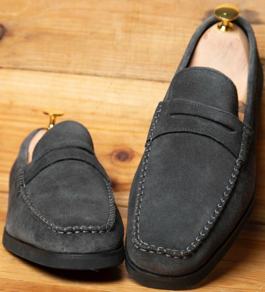 Mocassins en daim élégants