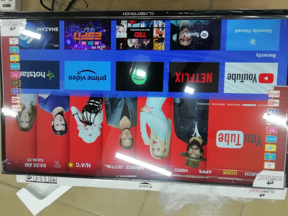 Télévision classytouch wifi32"