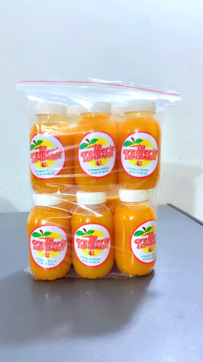 Jus fraîches assortis 250ml