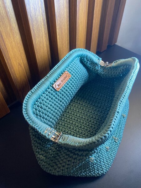 Pochette au crochet