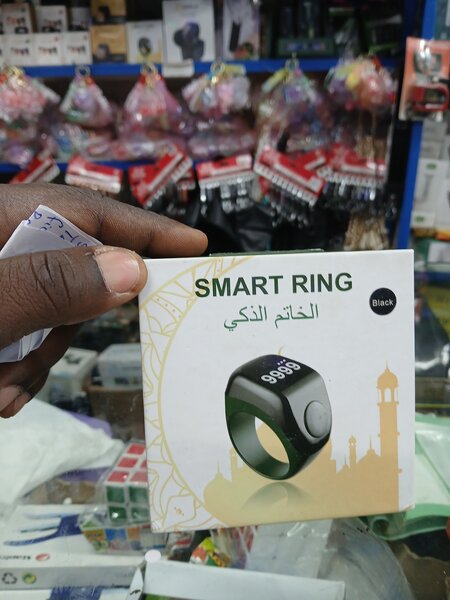 Bague Intelligente Noire