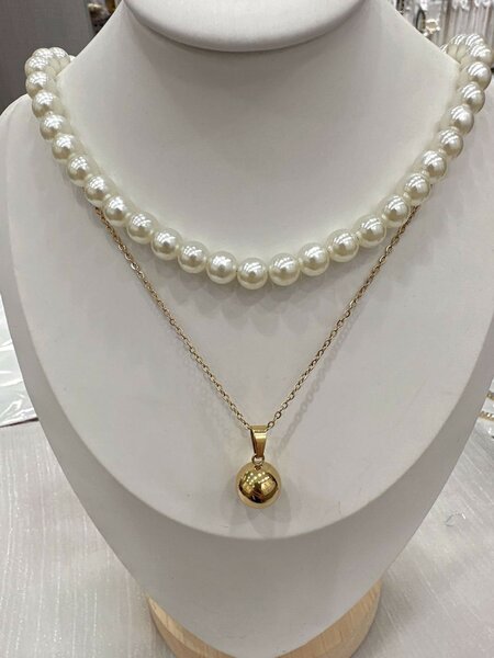 Fashion 2 in 1 necklace