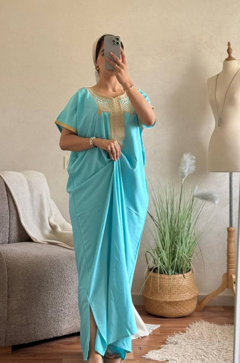 Robe Caftan Femme Élégante