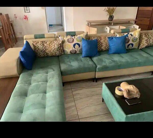 Canapé d'angle modulable moderne