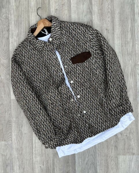 Chemise à carreaux unisexe