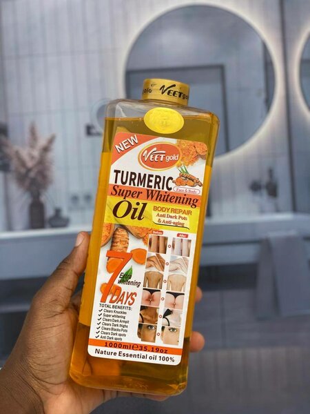 Veet gold tumeric oil