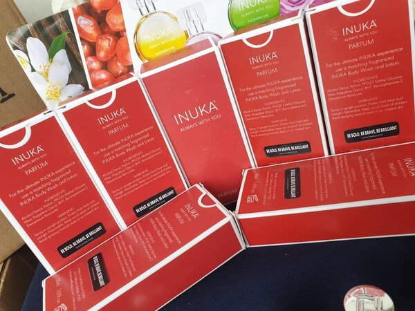 Inuka perfumes K300 each K1250 five