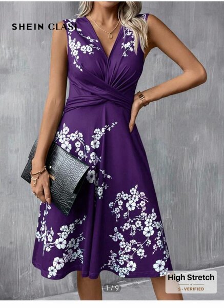 Robe d'été fleurie élégante