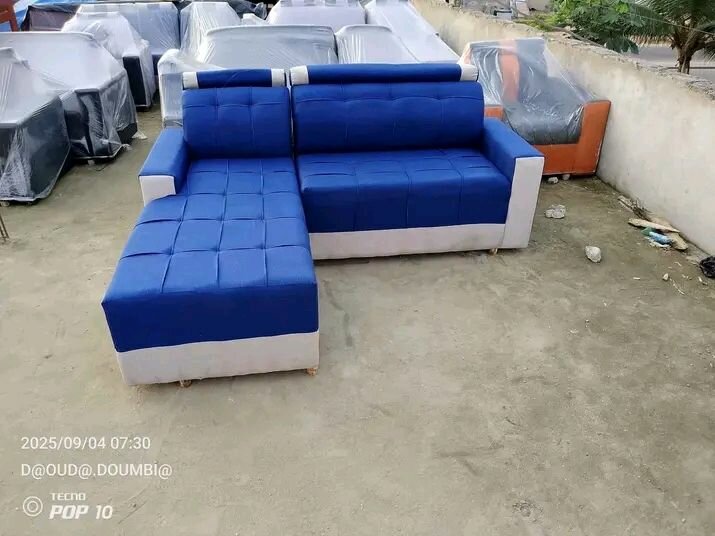 Canapé d'angle moderne