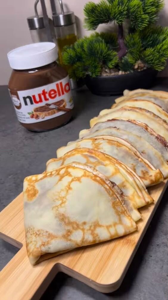 Crêpes Nutella