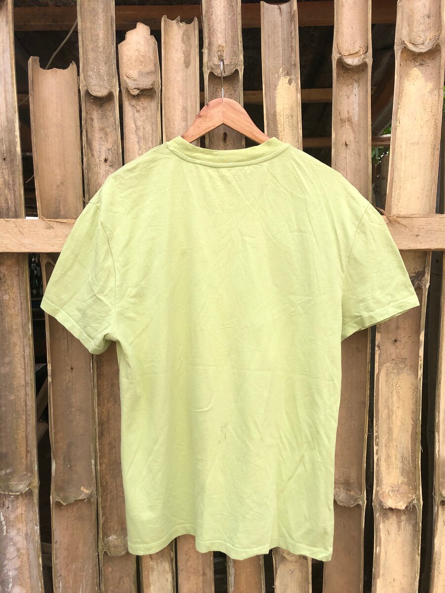 T-shirt vert MOONSCAPE