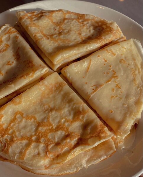 Délicieuses crêpes fraîches