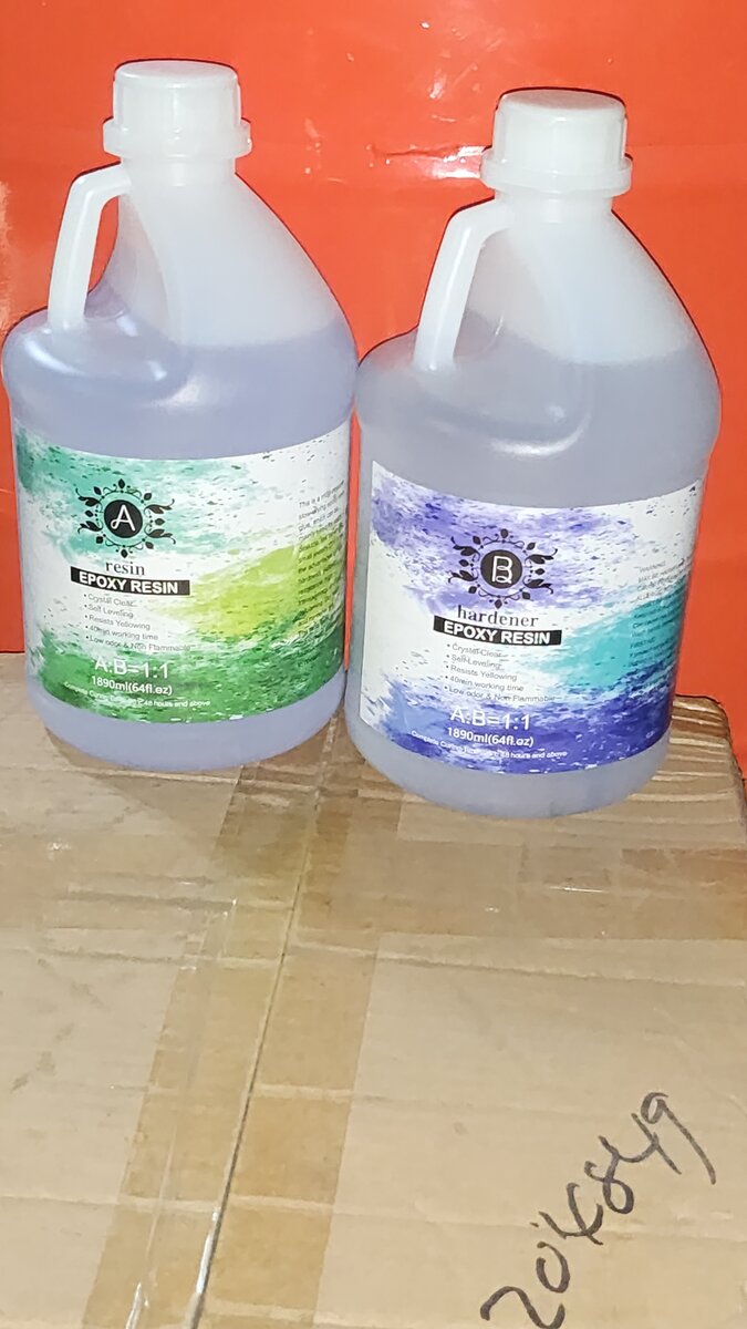 Résine A et B