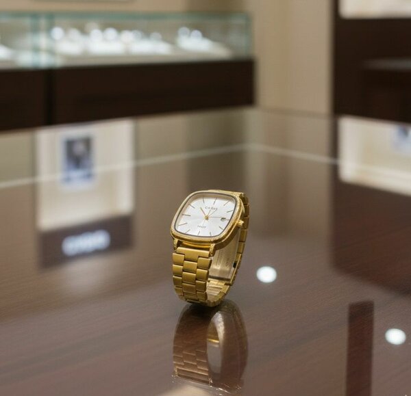 Montre en or luxe homme