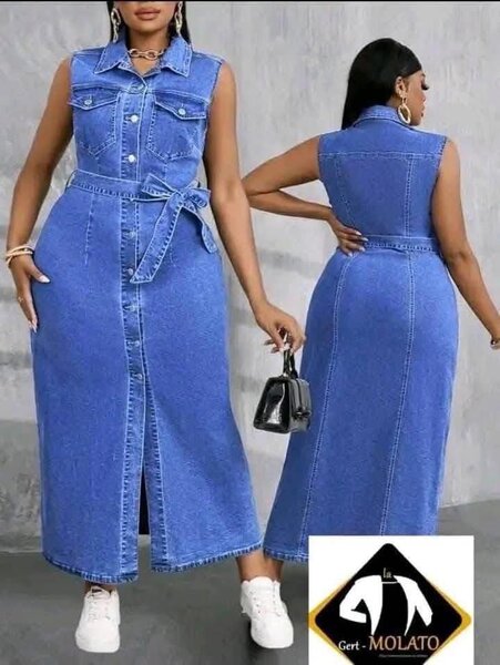 Robe longue été sans manches