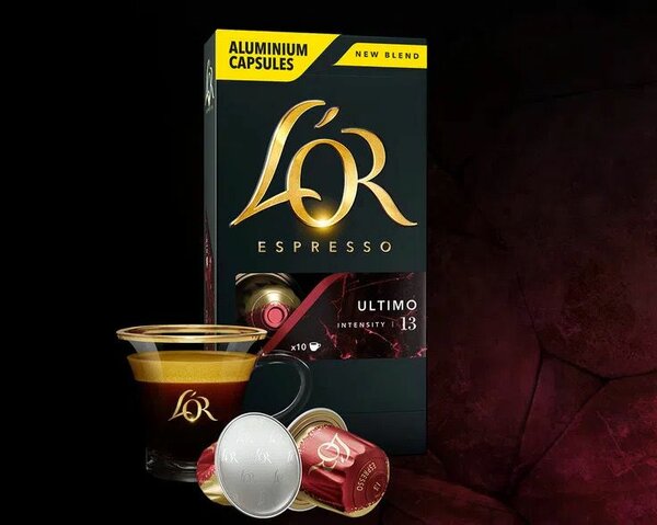 L'or Nespresso Capsule Intensité 11 Ristretto  et 13 Ultimo