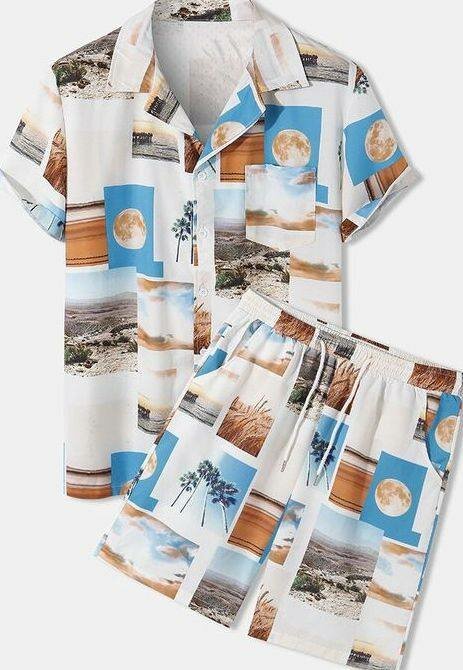 Ensemble de plage été homme