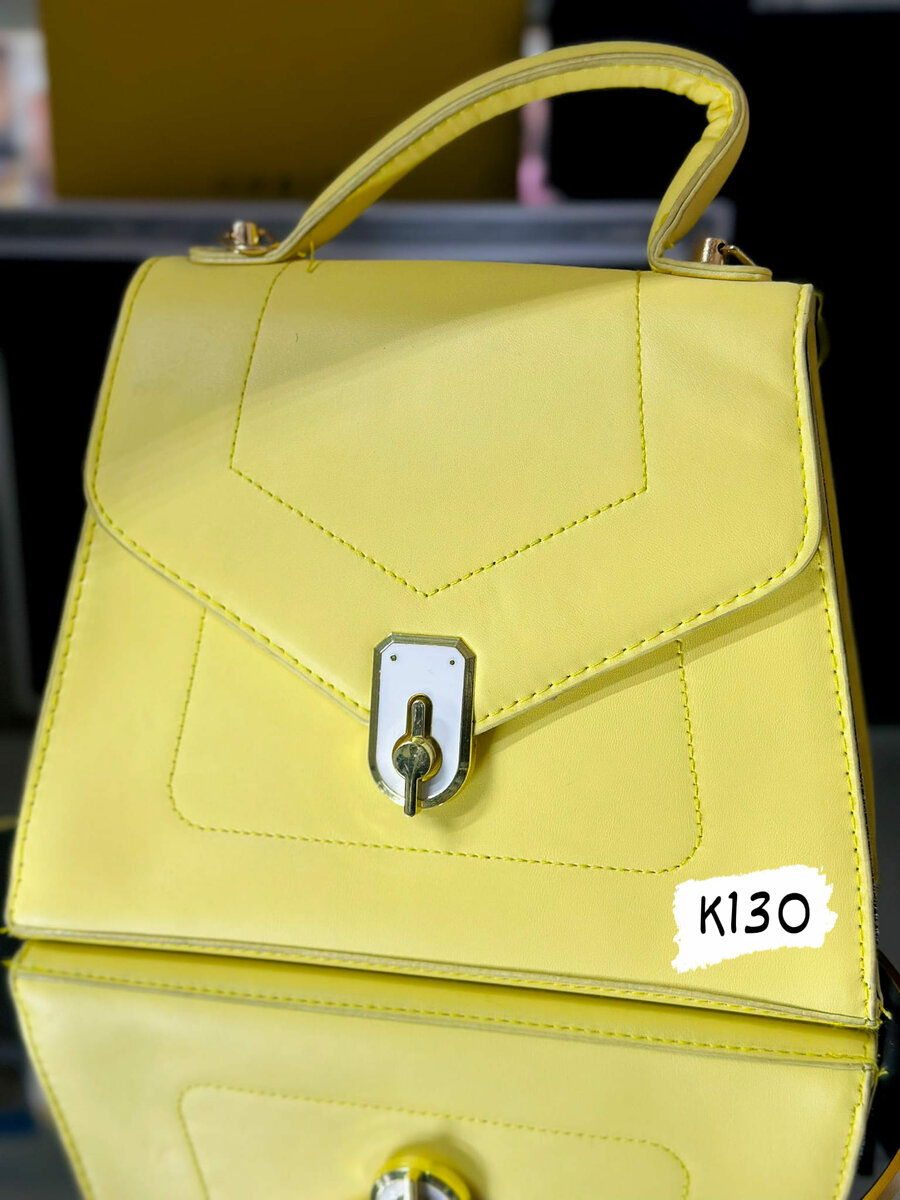 Women's handbag yellow