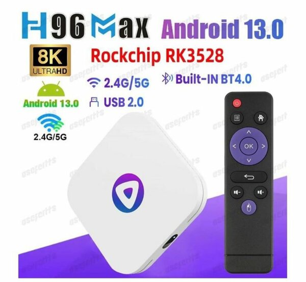 Box Android H96 Max 4G/64G