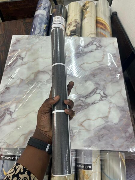 Adhésif décoratif marbre vinyle