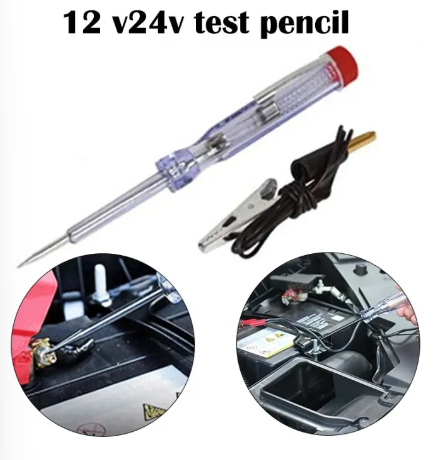Car Truck Motorcycle Circuit Voltage Tester Test Pen DC 12V Electrical Automotive Tester