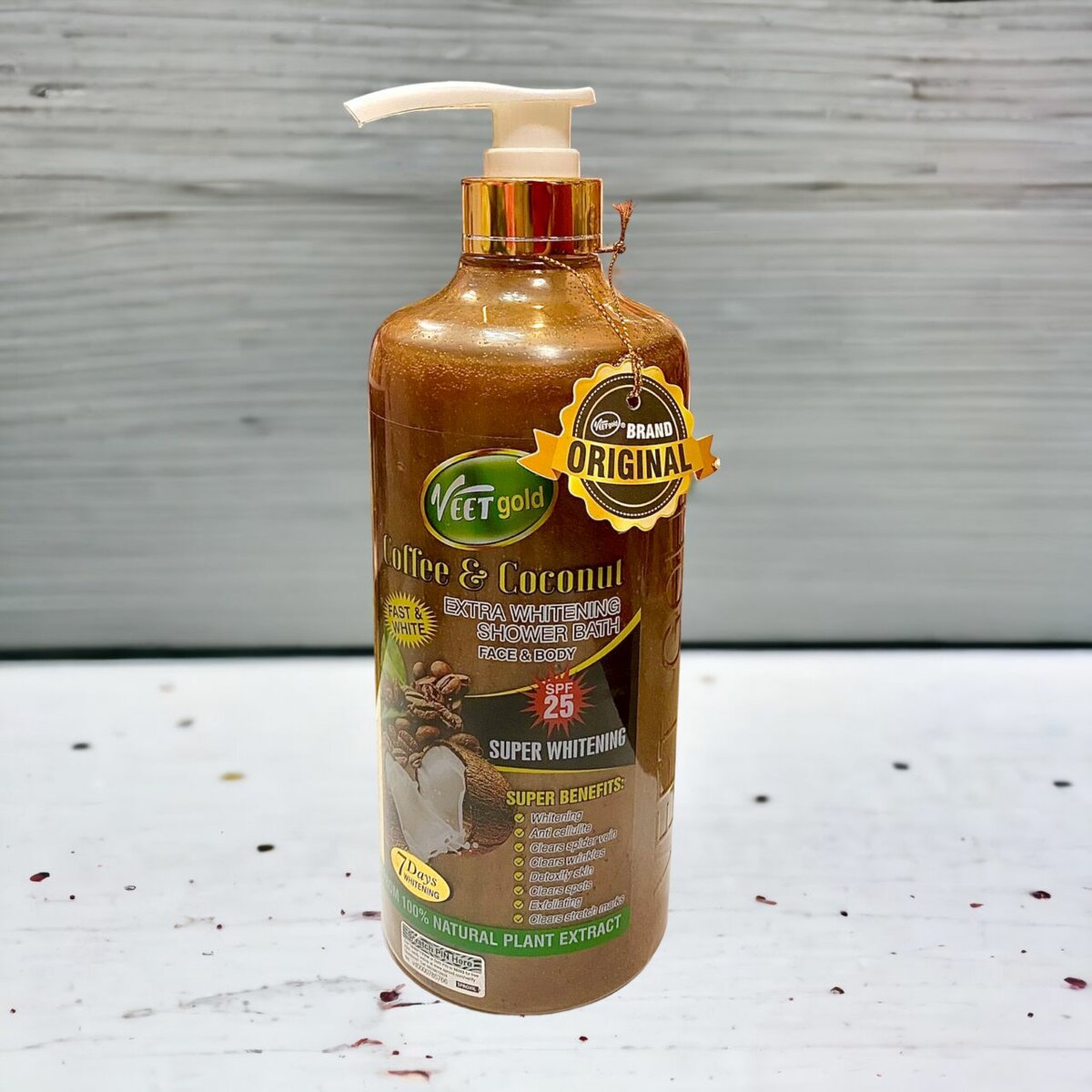 Veetgold Coffee and Coconut Shower Gel