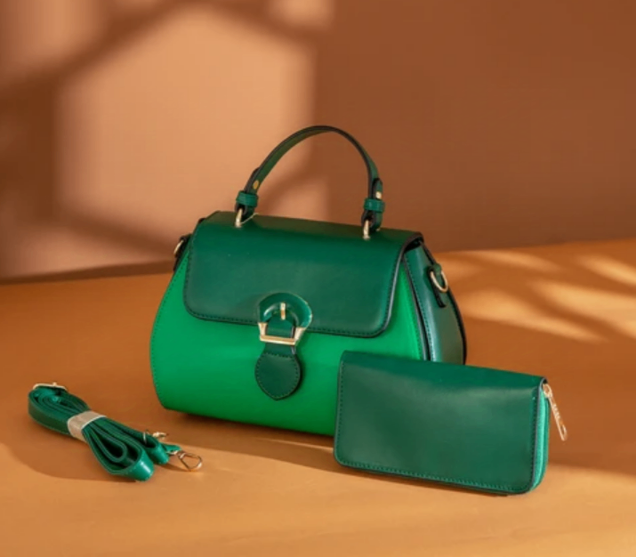 Green ladies bag