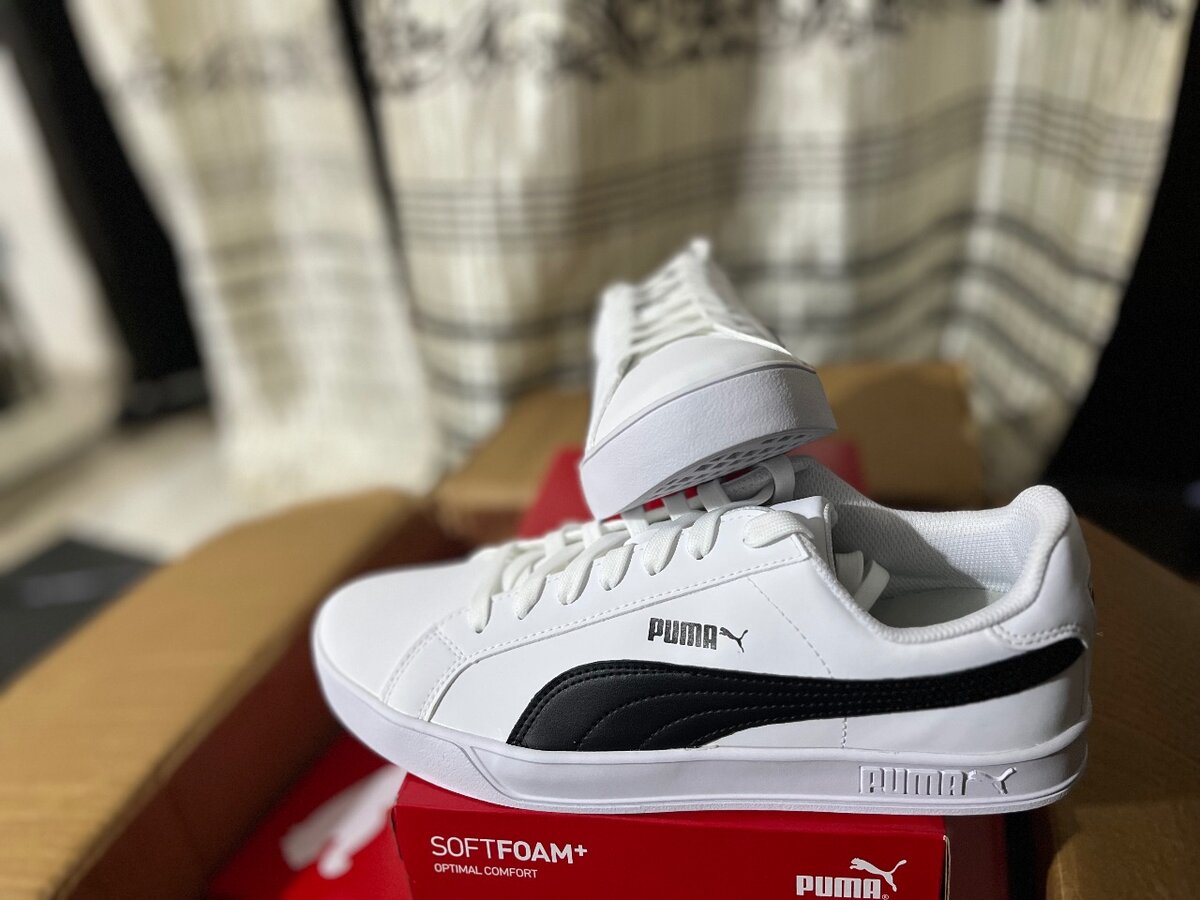 Baskets blanches confortables