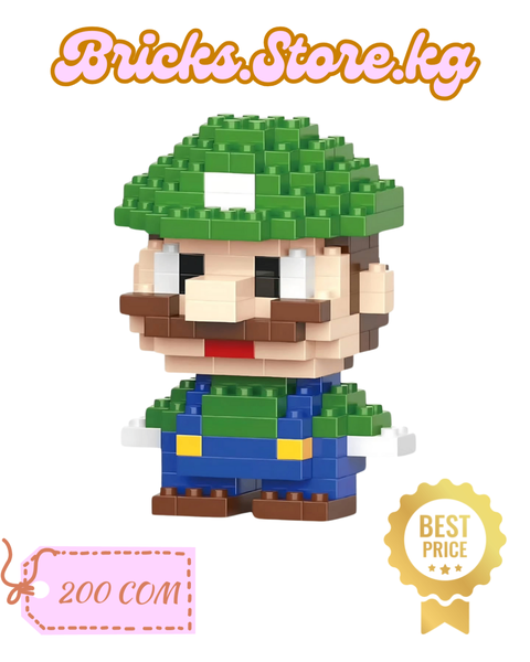 Super Mario Green Mini Lego