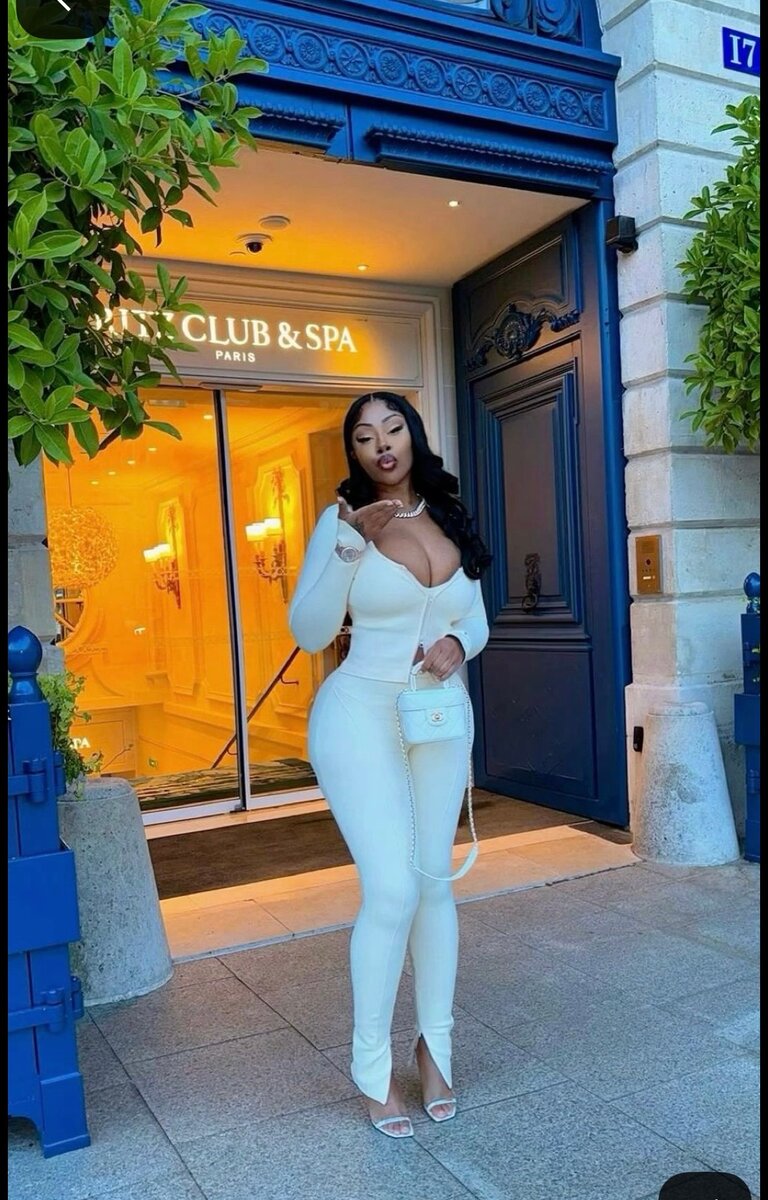 Ensemble élégant blanc femme