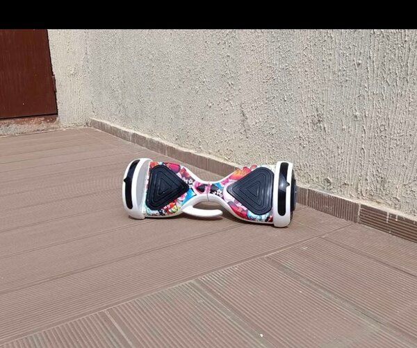 Hoverboard Électrique Design Fleur