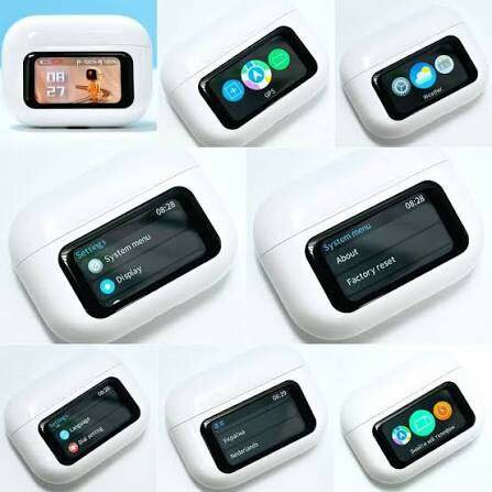 Écouteurs sans fil avec écran OLED