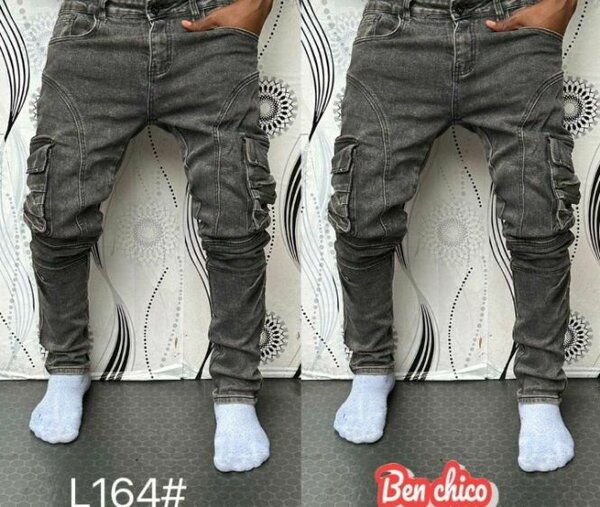 Jean cargo tendance homme