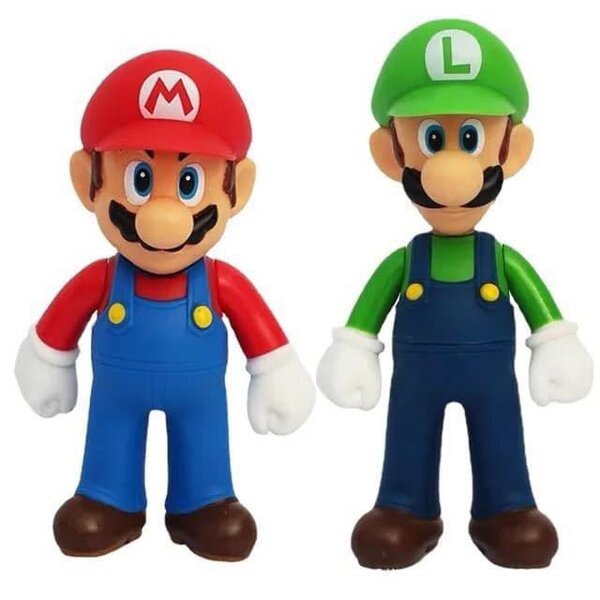 Figurines Super Mario Luigi