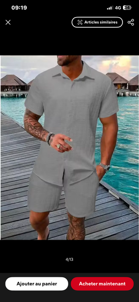 Ensemble d'été pour hommes