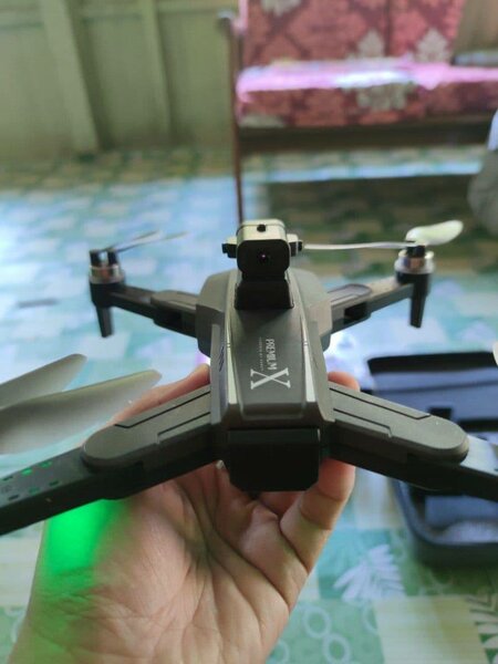 Drone Pliable, Jouet de Drone Portable à Double Caméra  Évit