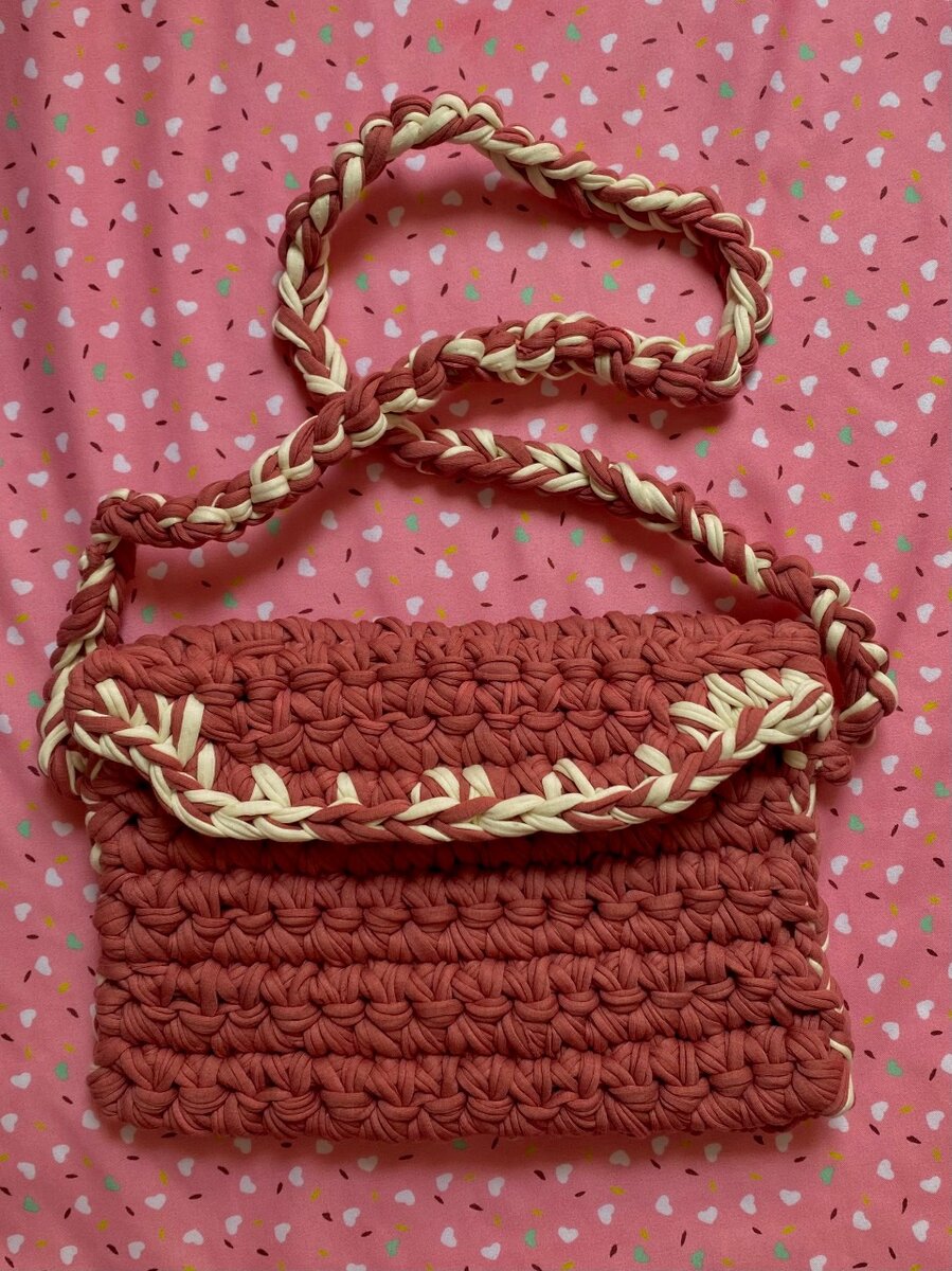 Вязанная сумка