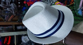 Chapeau Canotier - Blanc