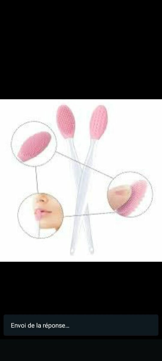 Brosse Gommage Visage Double