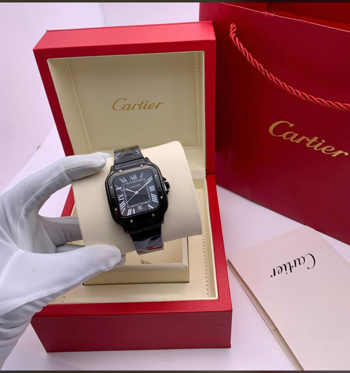 Montre Cartier Santon élégante