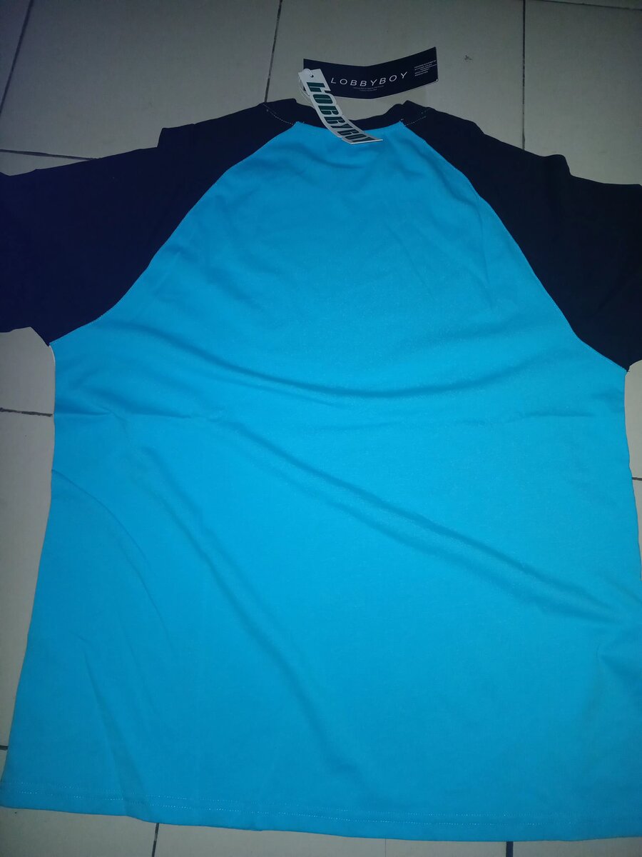 T-shirt homme sport bleu