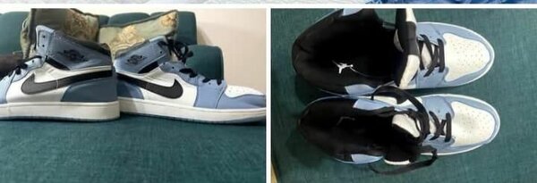 Basket montante en cuir stylée