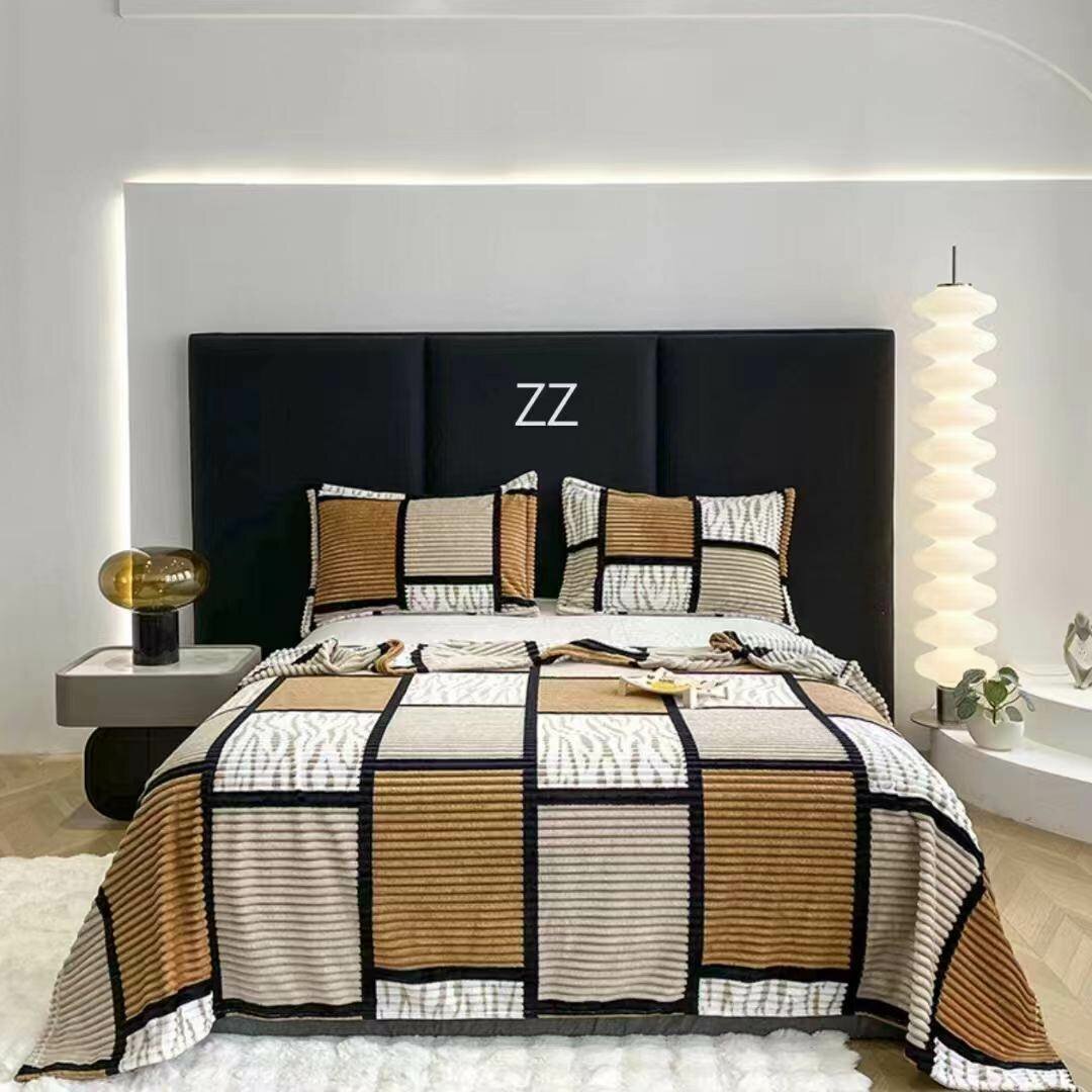 Ensemble de literie moderne double face