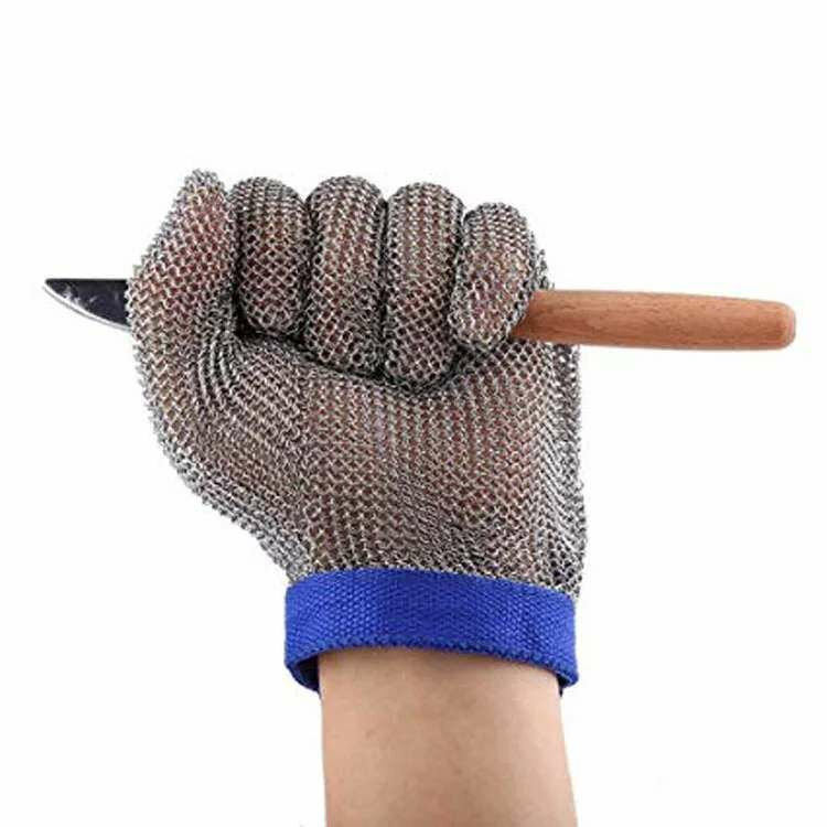 Gants métalliques