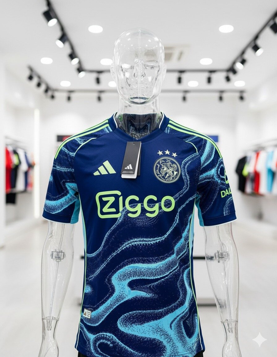 Maillot de football bleu adidas